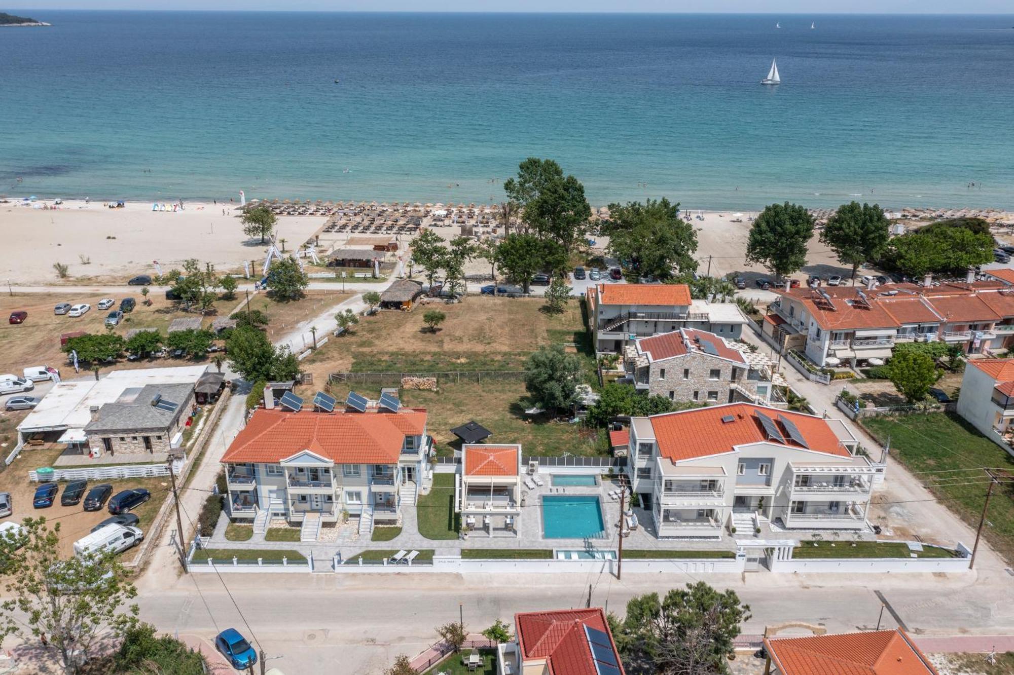 Hotel Sole Mare Chrysi Ammoudia Zewnętrze zdjęcie